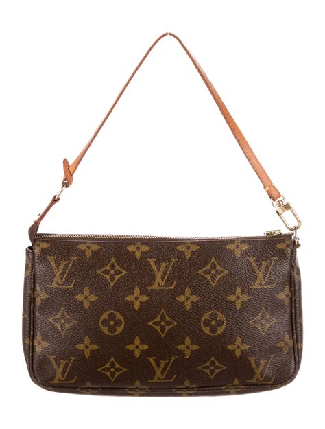 second hand louis vuitton pochette|louis vuitton vintage monogram pochette.